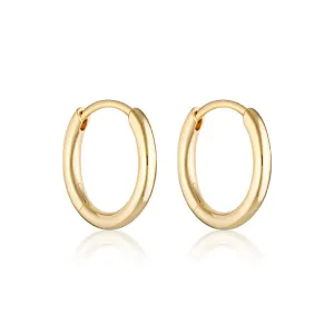 Linda Tahija Max Huggie Earrings - Gold