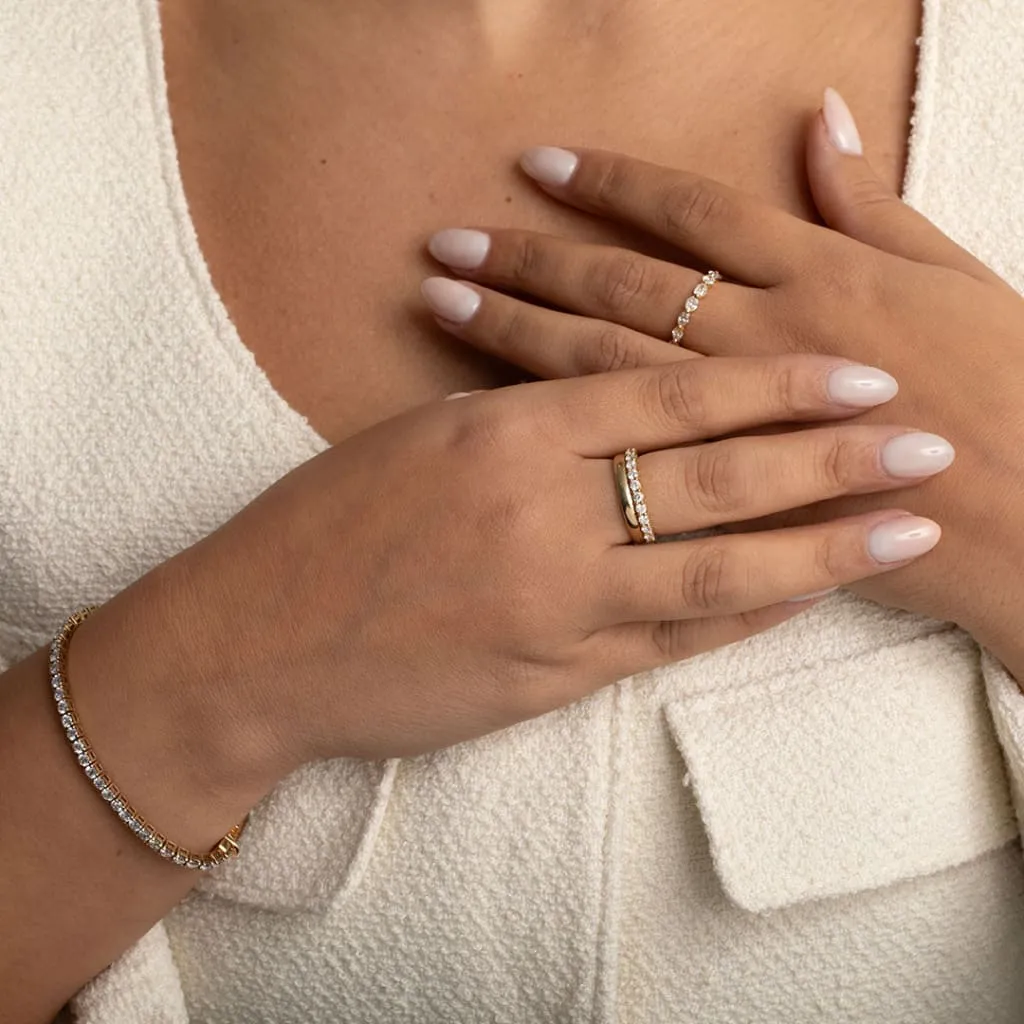 LISMORE Petite | Lab Grown Diamond Eternity Ring