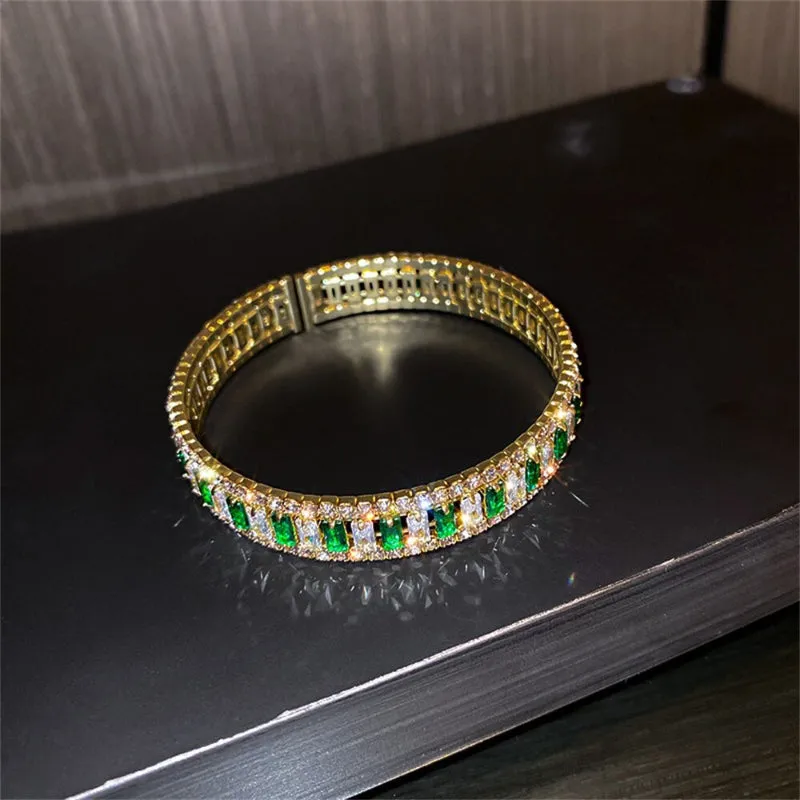Luxurious Fashion Zircon Bejeweled Tennis Bracelets