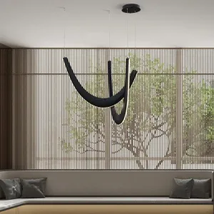 MADERA Solid Wood Chandelier Modern