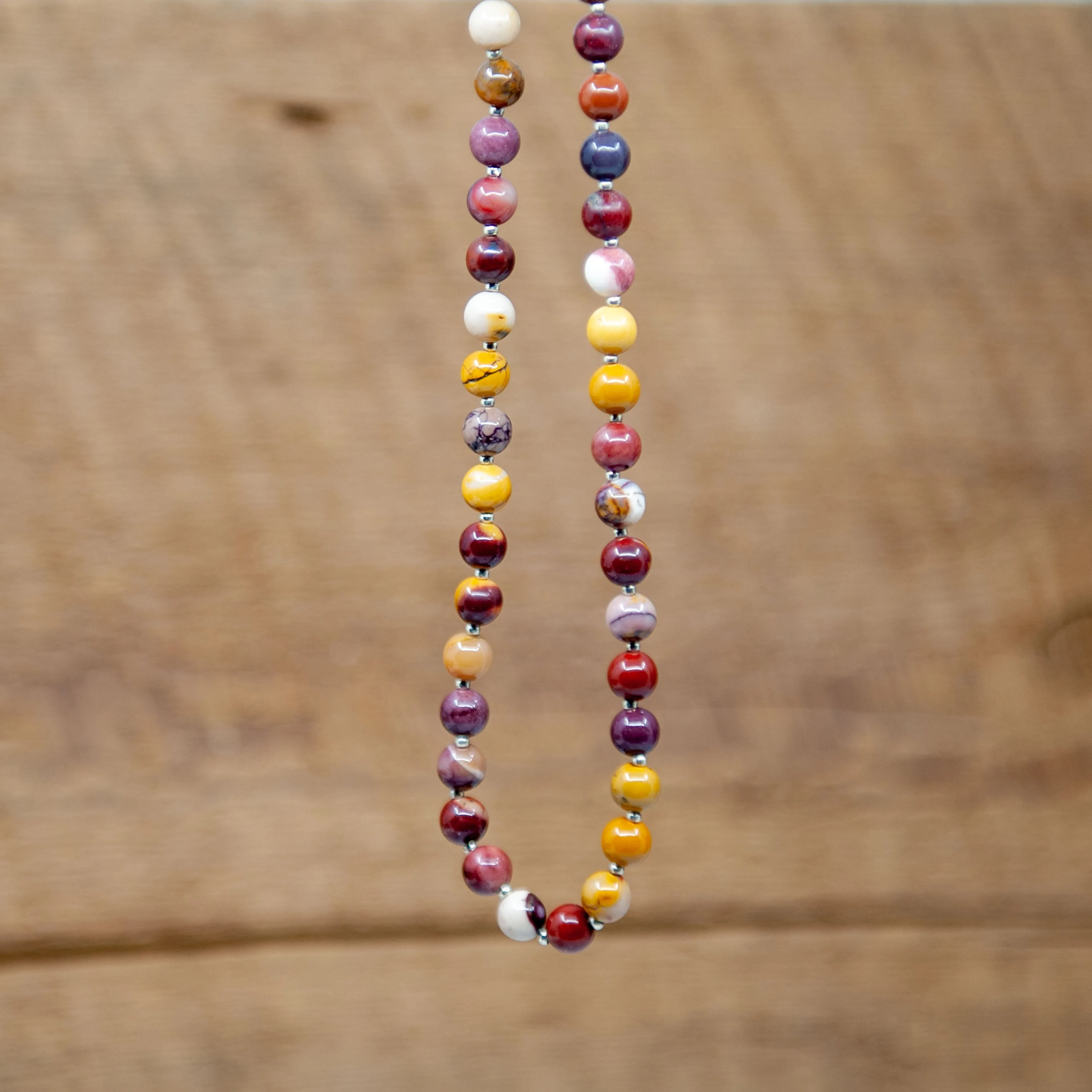 Mookaite Mala Beads - 6mm