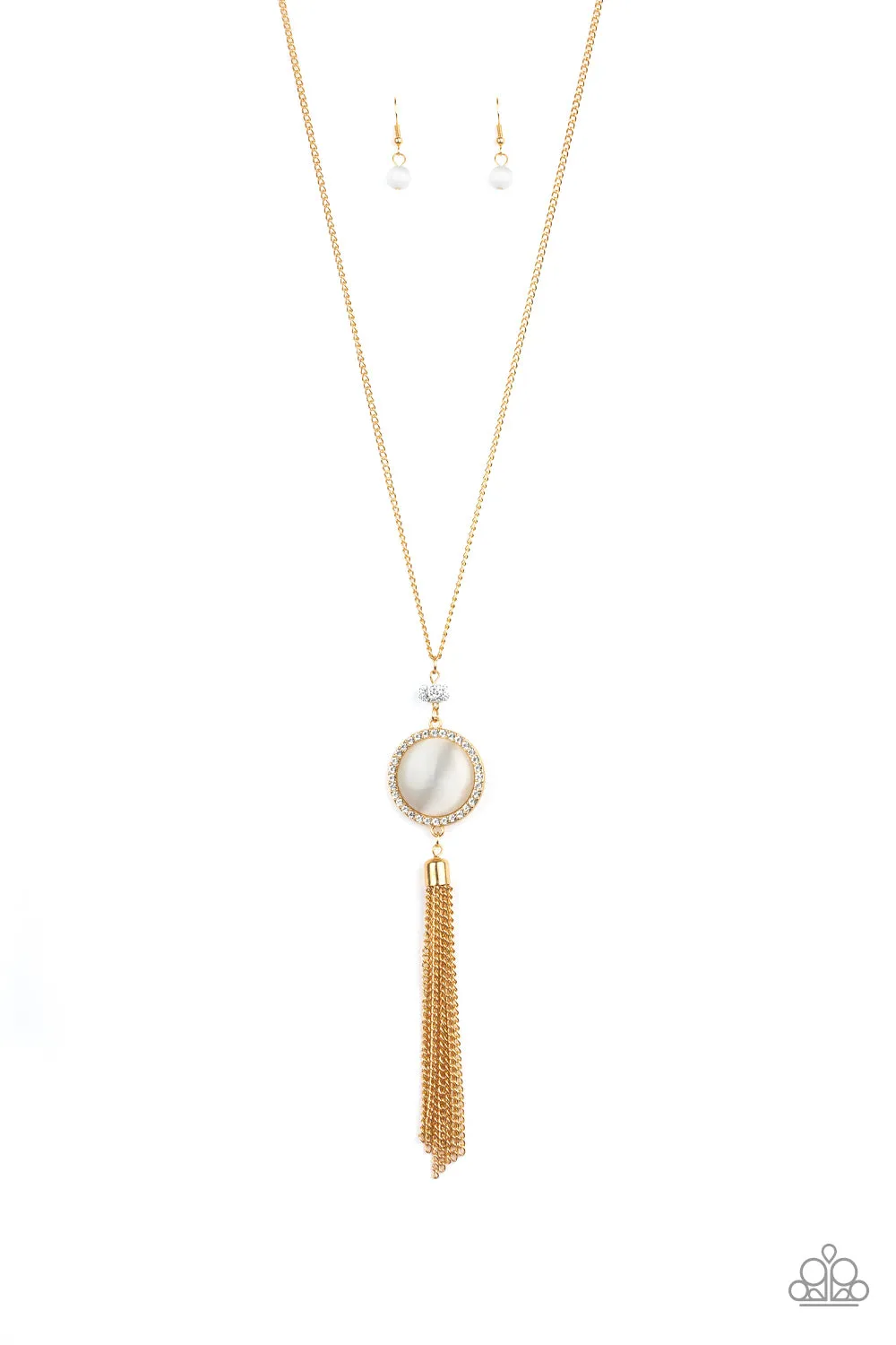 Necklace Sparkling Spectacle - Gold N215