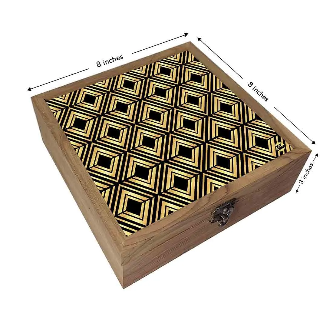 Nutcase Designer jewellery box for girls Wooden  - Unique Gifts -Diamond