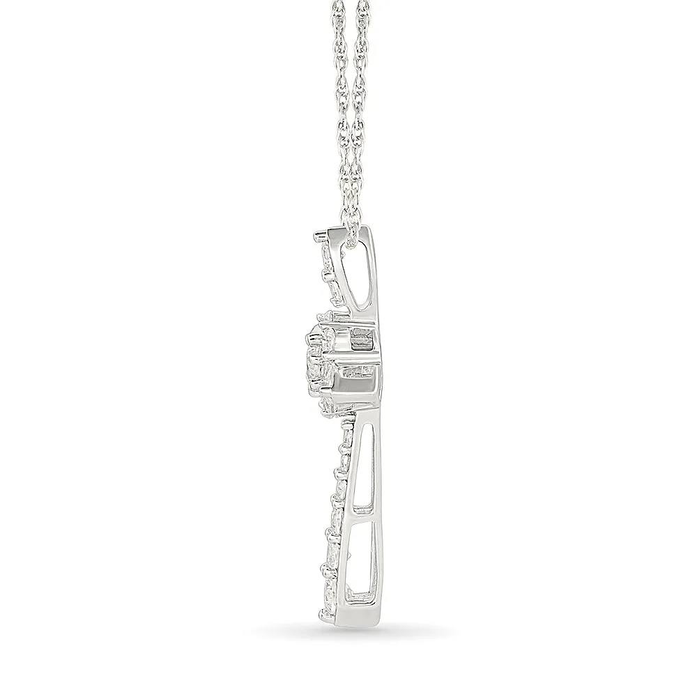Opulent Cross Elegance Pendant
