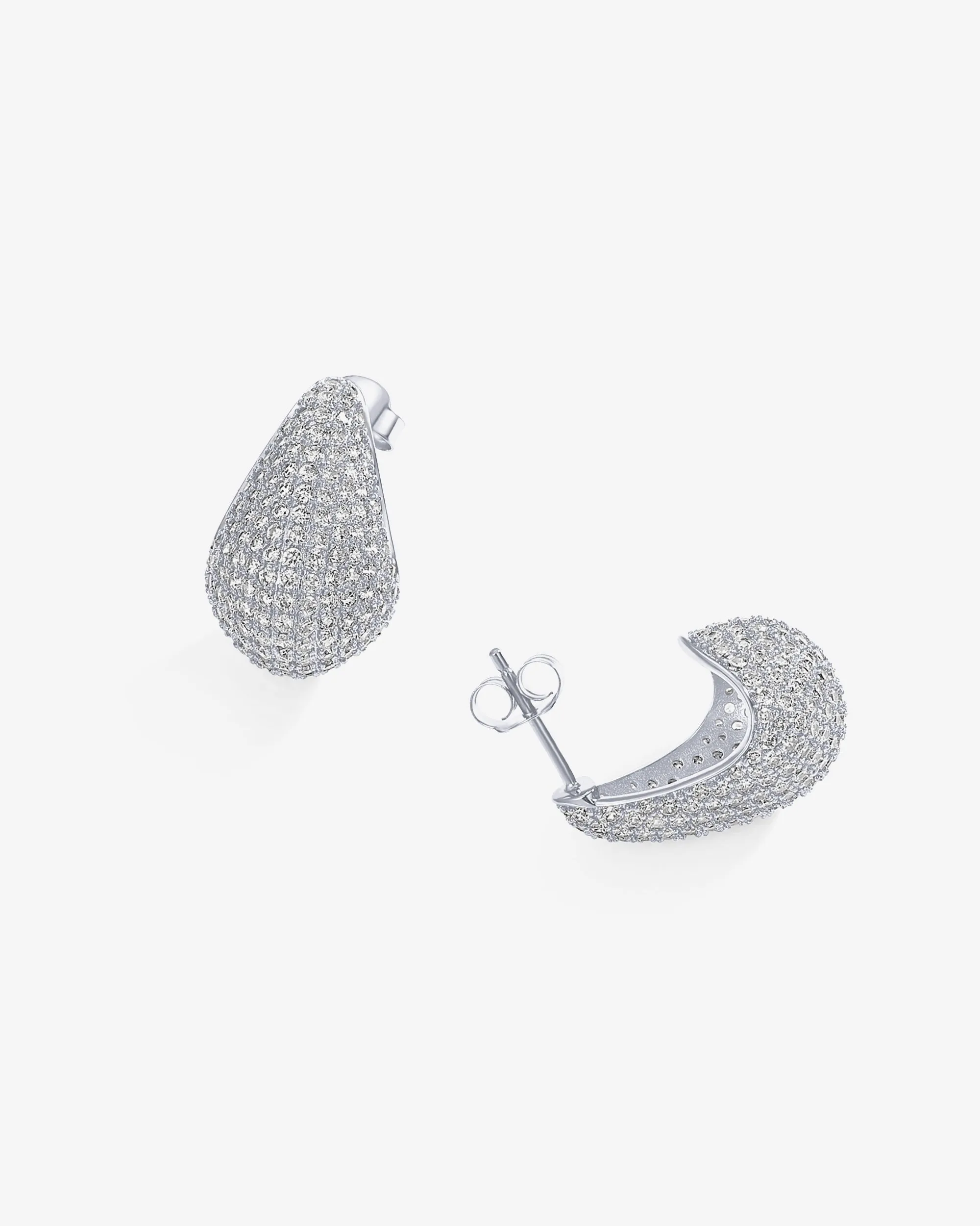 Pavé Drop Earrings