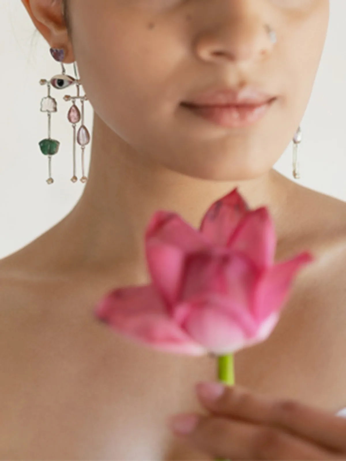 PICHWAI Lotus Earrings