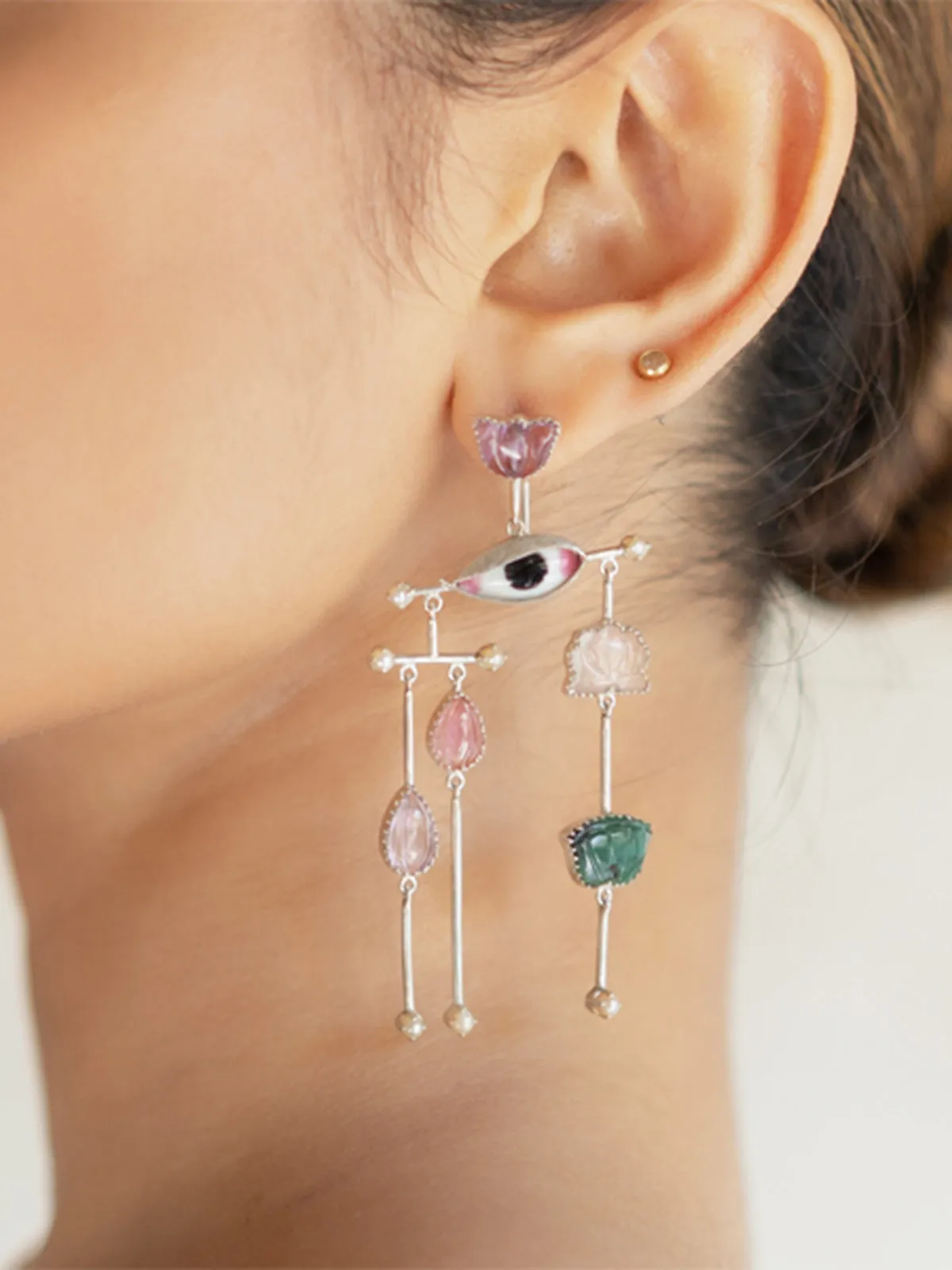 PICHWAI Lotus Earrings
