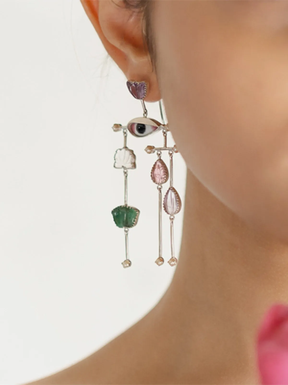 PICHWAI Lotus Earrings