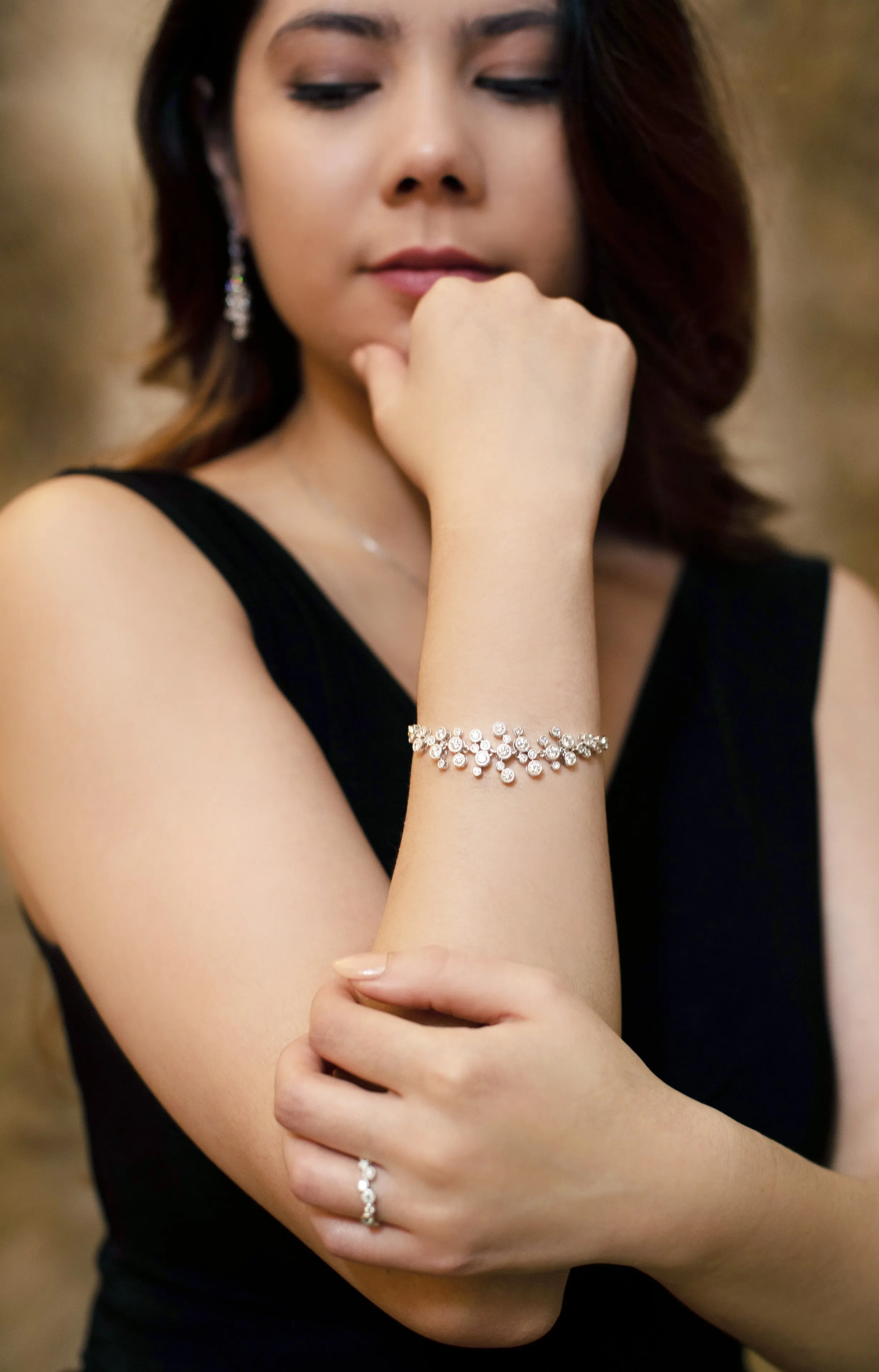 "Prosecco" Diamond Bracelet