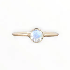 Rainbow Moonstone Stacking Ring in 14K Gold Filled