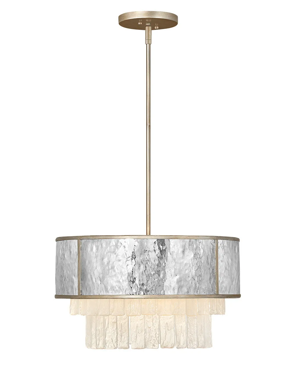 Reverie Medium Pendant in Champagne Gold