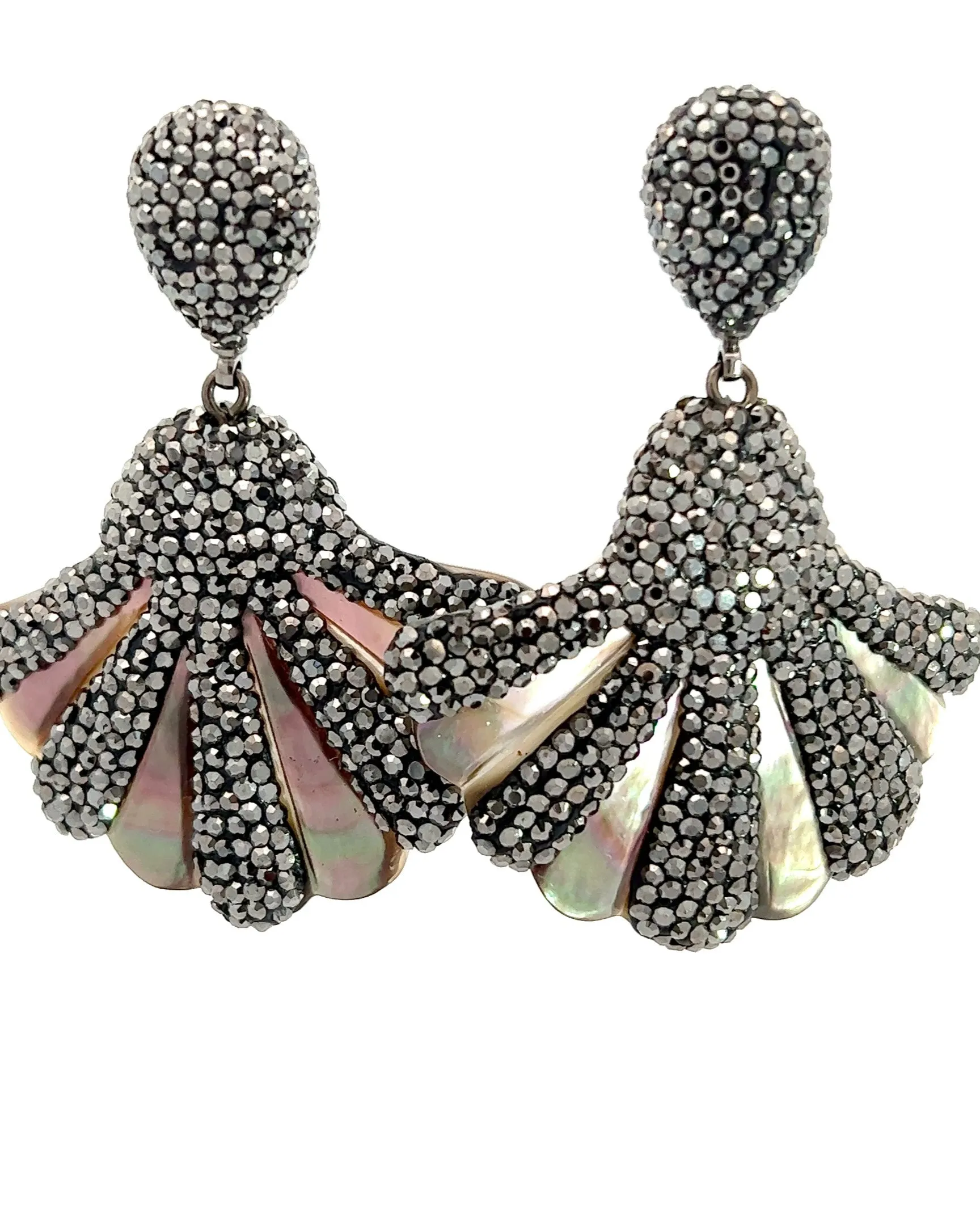 Seashell Mother Of Pearl Earrings