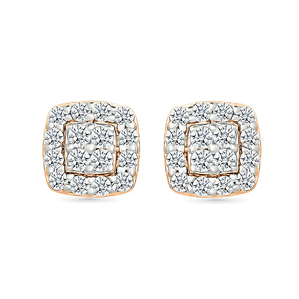 Sparkling Dazzling Studs Earrings