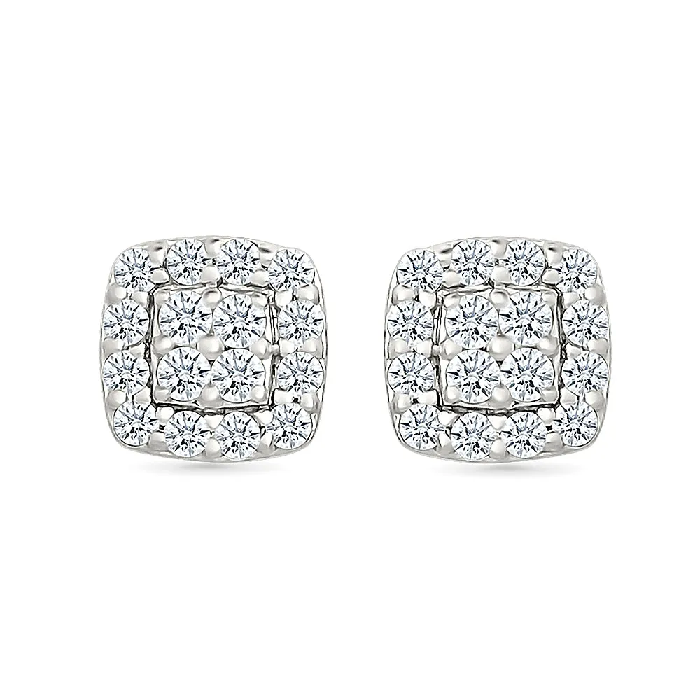 Sparkling Dazzling Studs Earrings