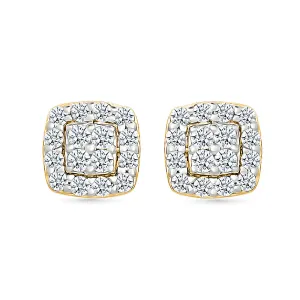 Sparkling Dazzling Studs Earrings