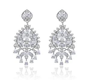 Sparkling Strands Diamontage™ 6.8 Carat Earrings