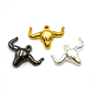 Steer Head Shaped Pendants - Small, Medium, Large