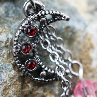 Sun & Moon Dangle Navel Ring