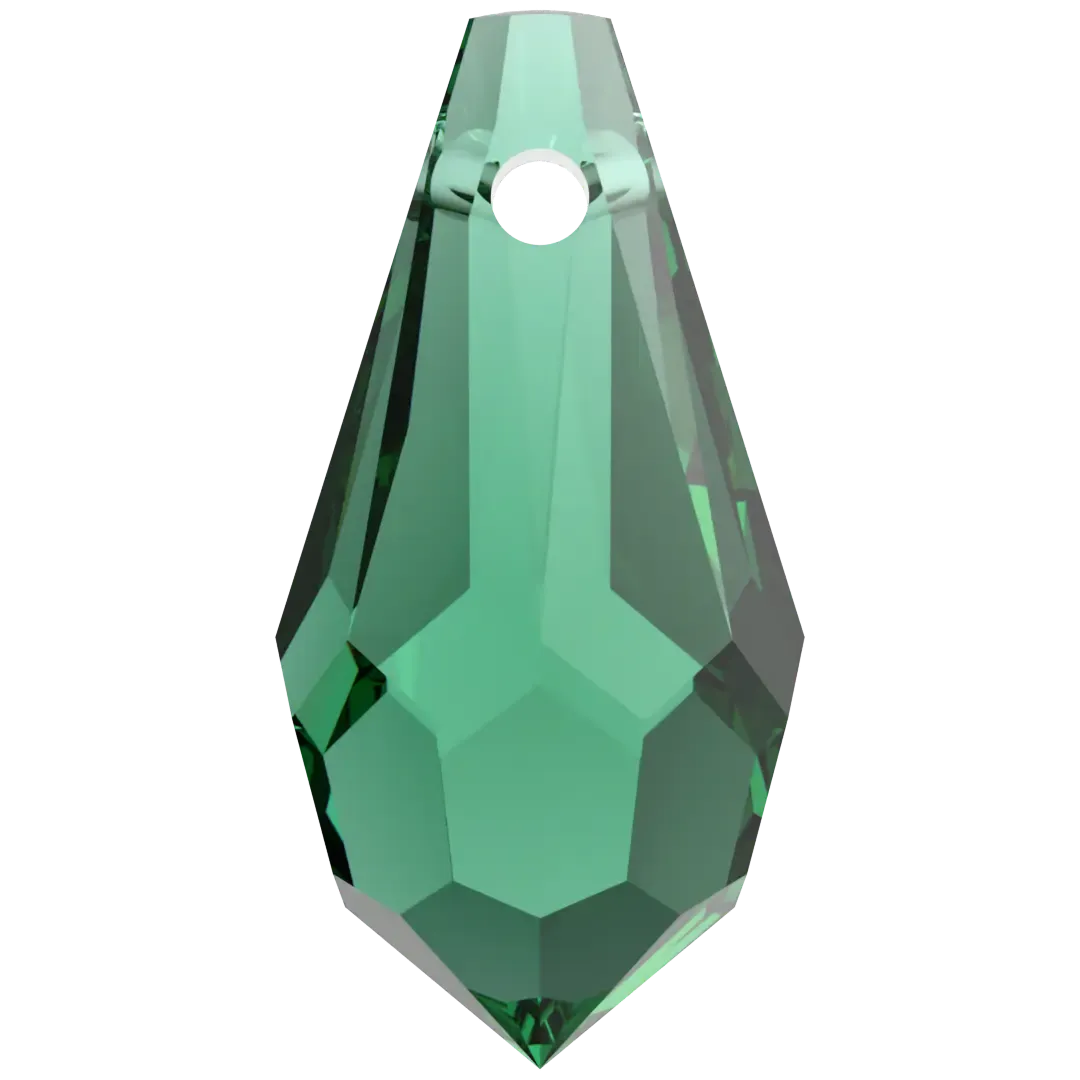 Swarovski Pendants Teardrop (6000) Emerald