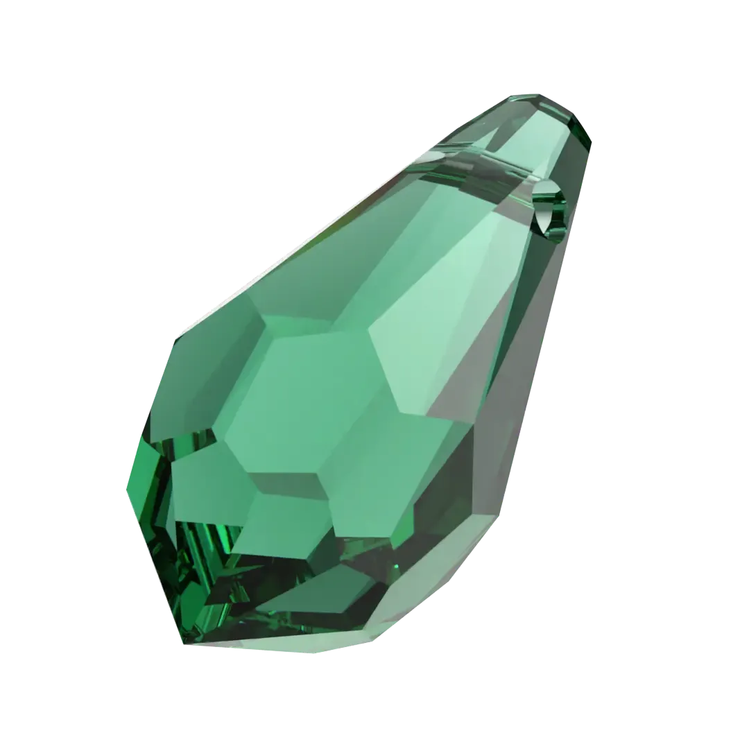 Swarovski Pendants Teardrop (6000) Emerald
