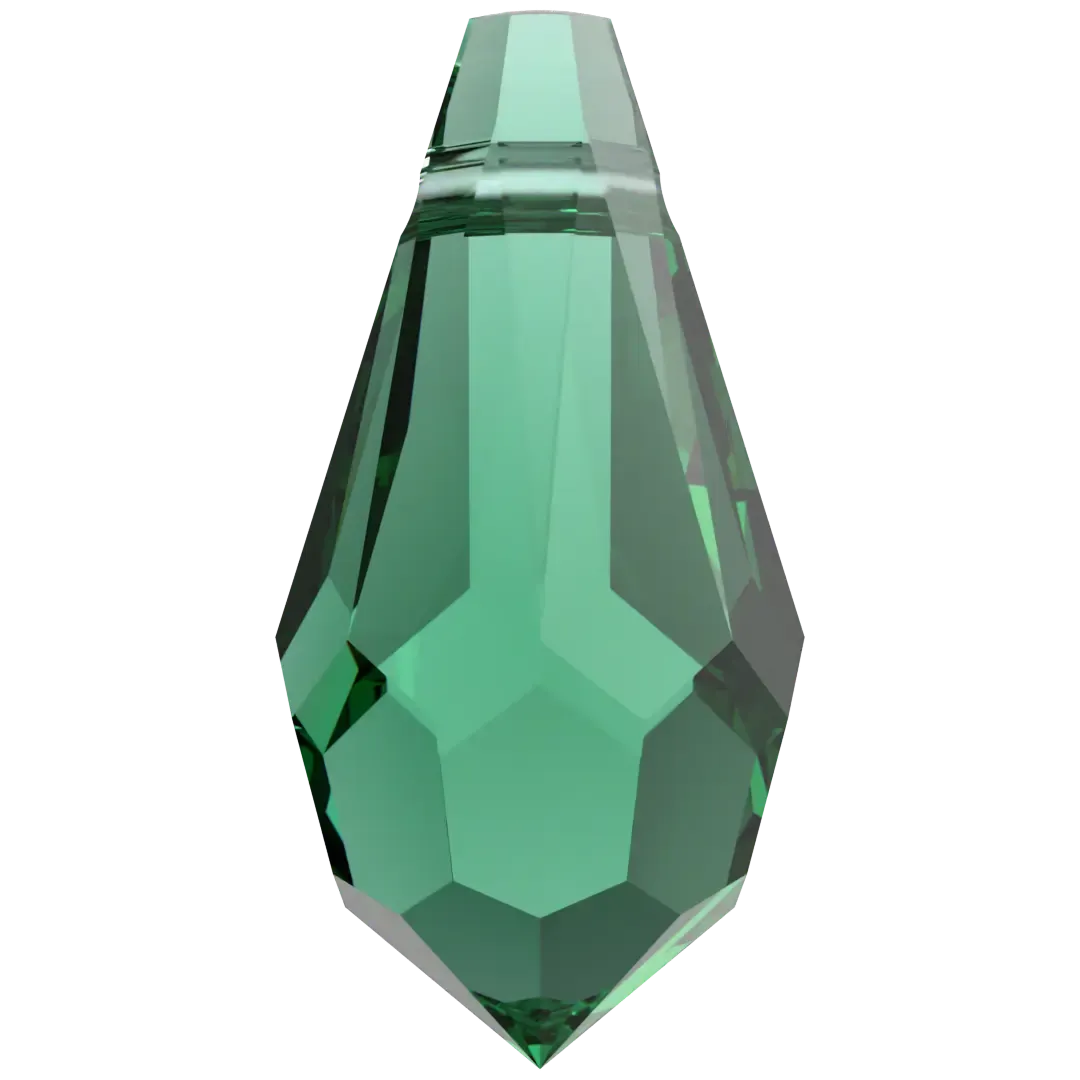 Swarovski Pendants Teardrop (6000) Emerald