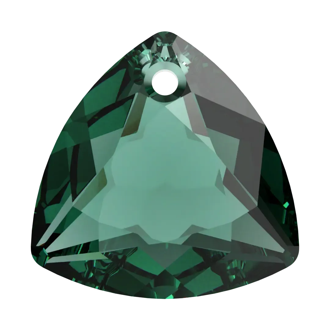 Swarovski Pendants Trilliant Cut (6434) Emerald