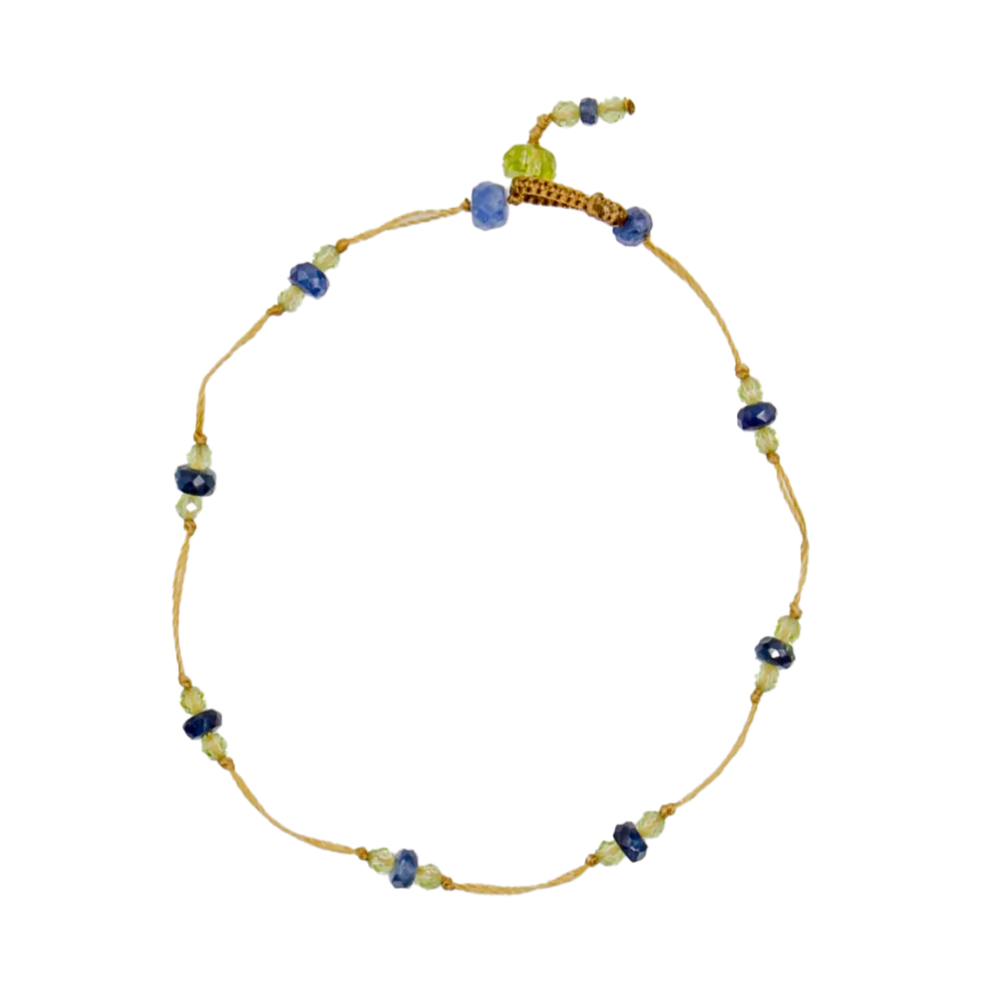 T. Bee Bracelet duo Saphire with Peridot