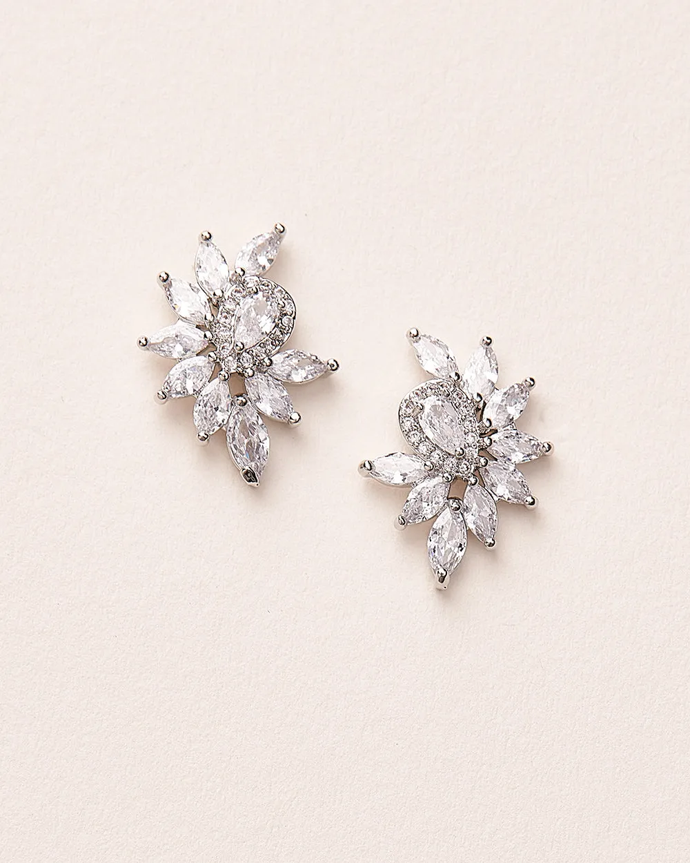 Tallulah CZ Cluster Studs