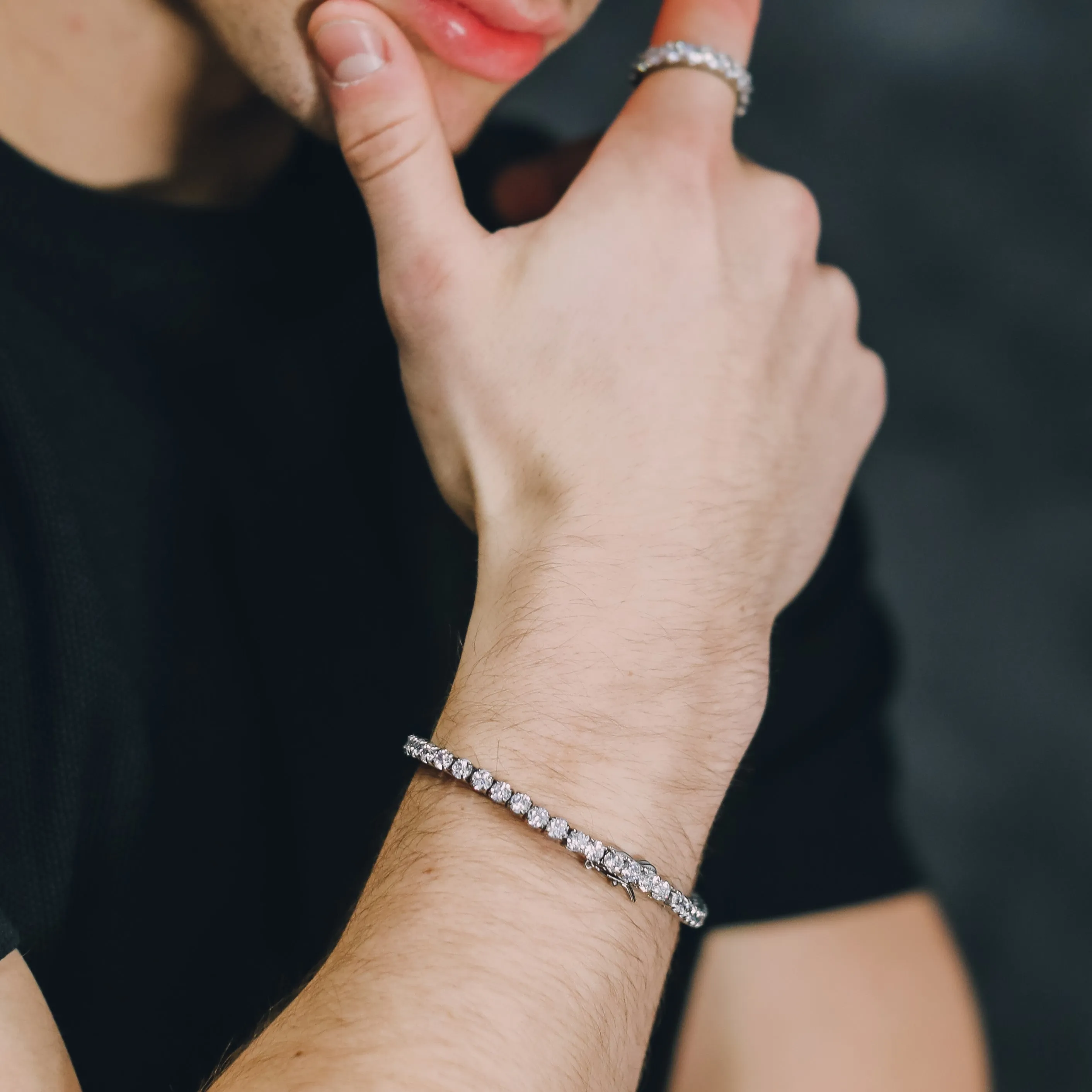 Tennis Bracelet - Silver RG327