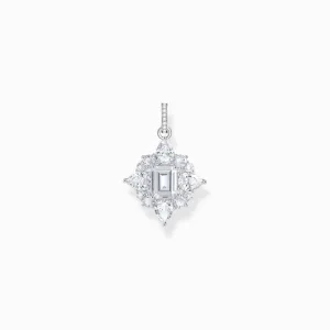 Thomas Sabo Silver Pendant with White Zirconia Stones