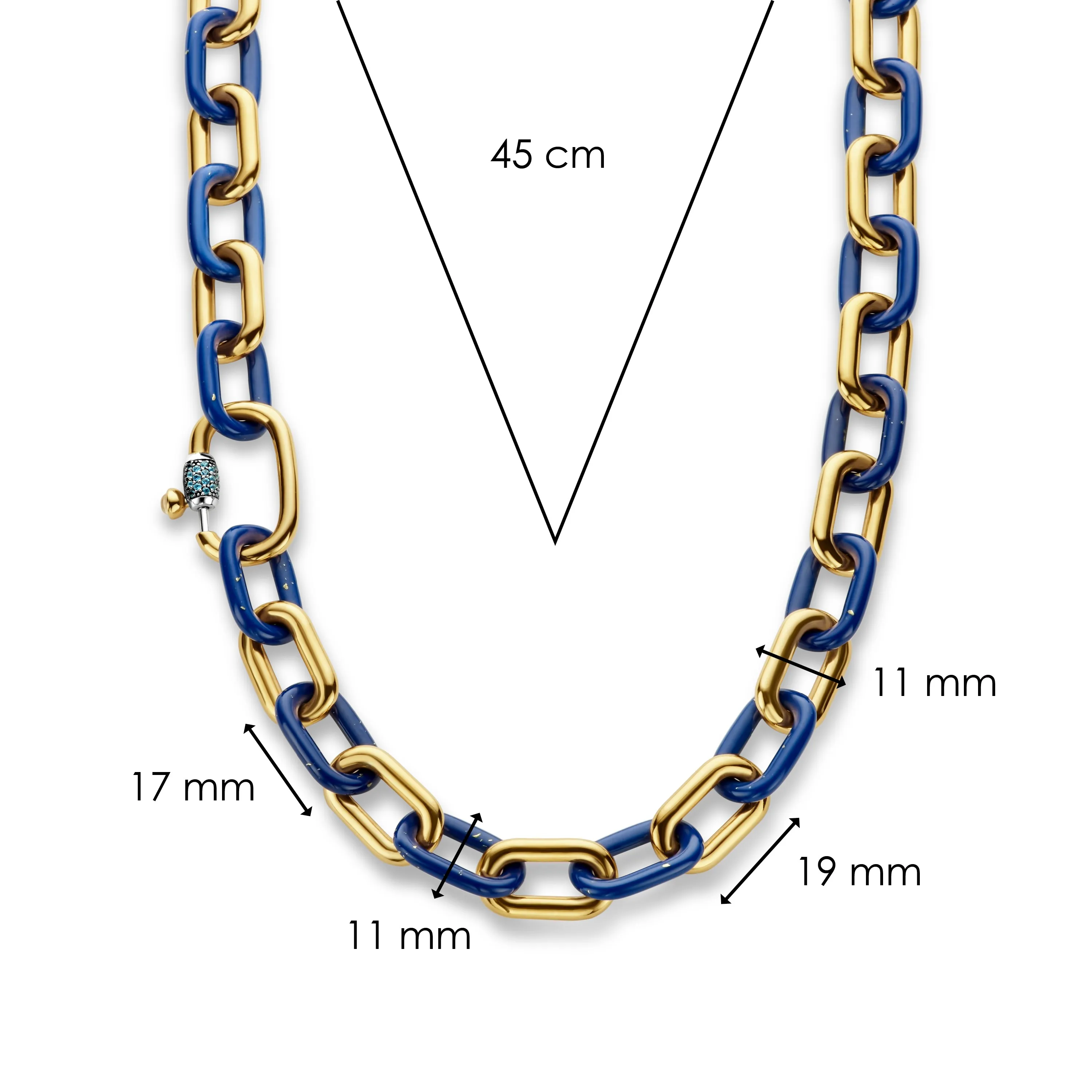 TI SENTO Necklace 34005BL