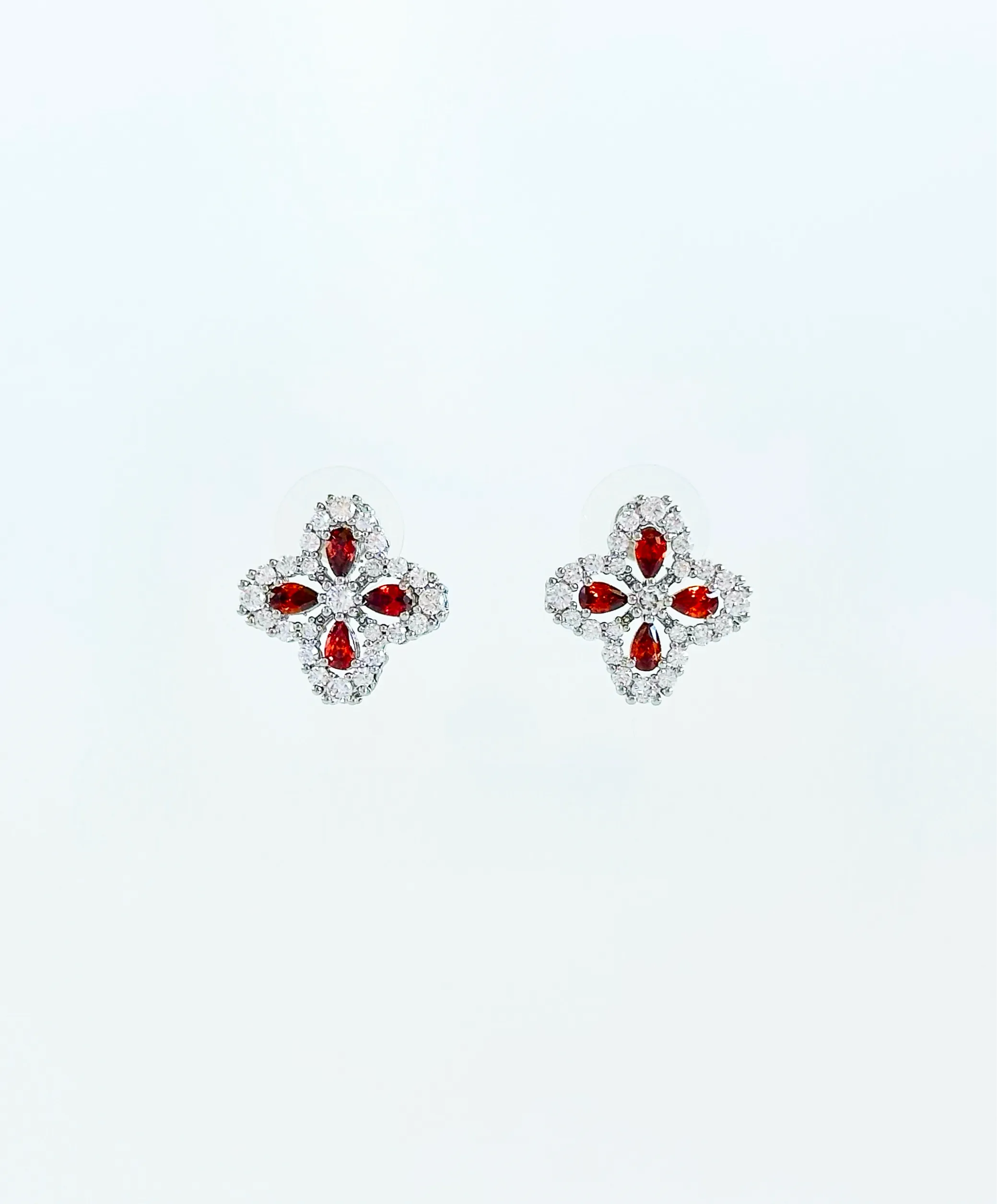 Timeless Blossom Earrings- Topaz