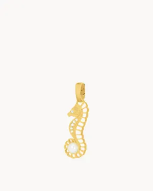 Timeless Pearl Seahorse Pendant
