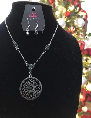 TIMELESS Traveler - Green Necklace - Fashion Fix