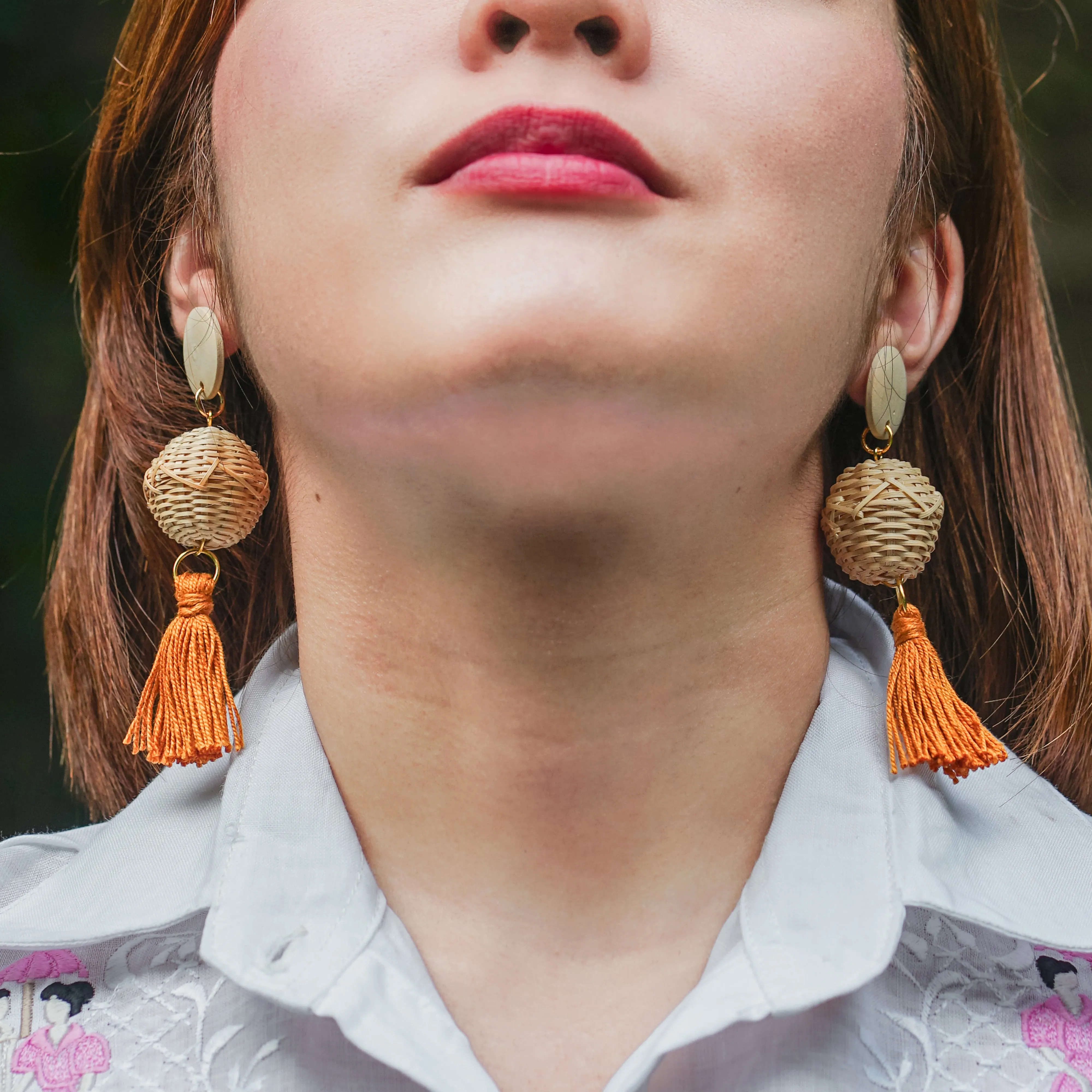 Tropical Popcorn Earrings