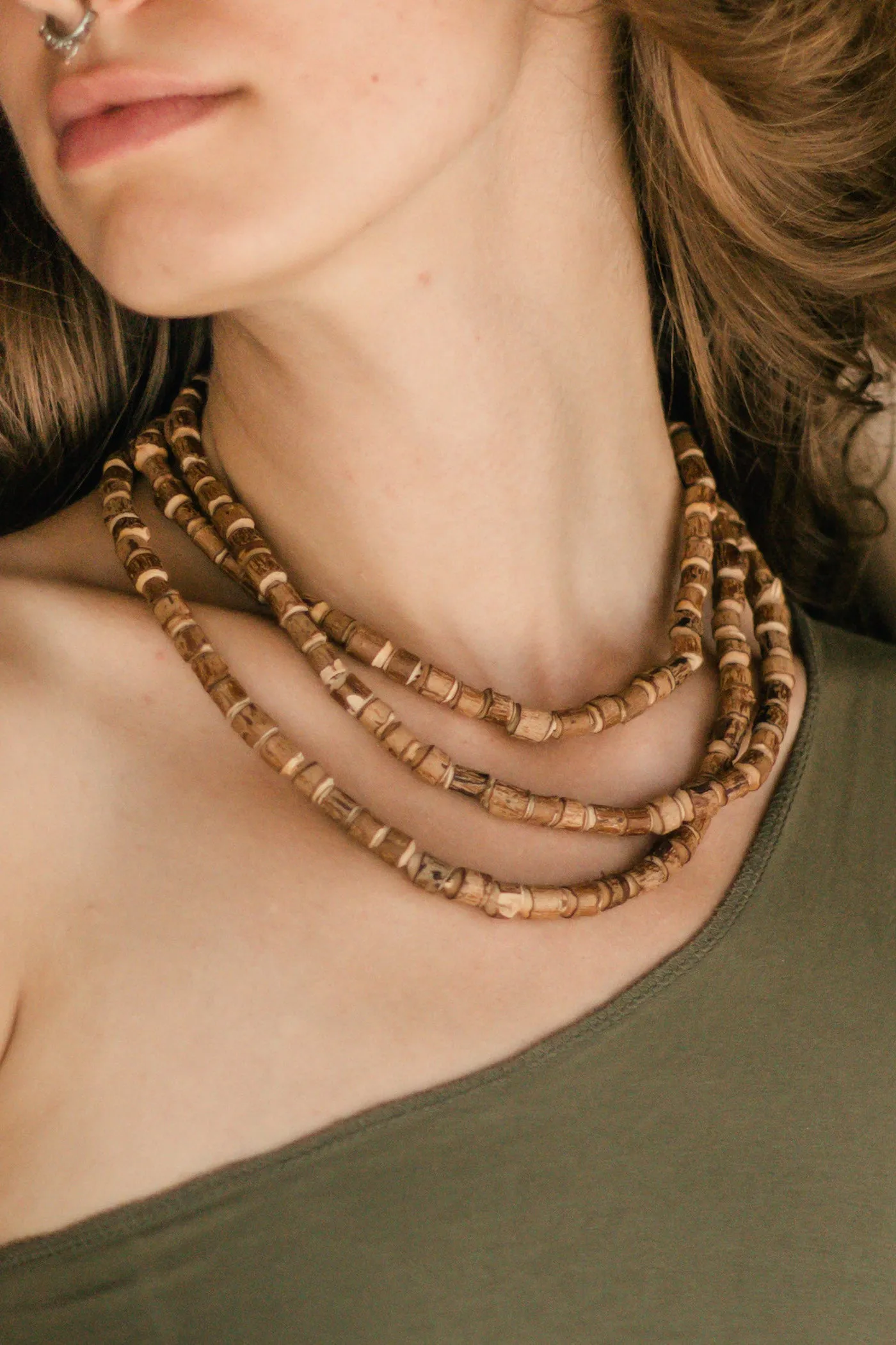 Tulsi Necklace ⋙ 3 Lines