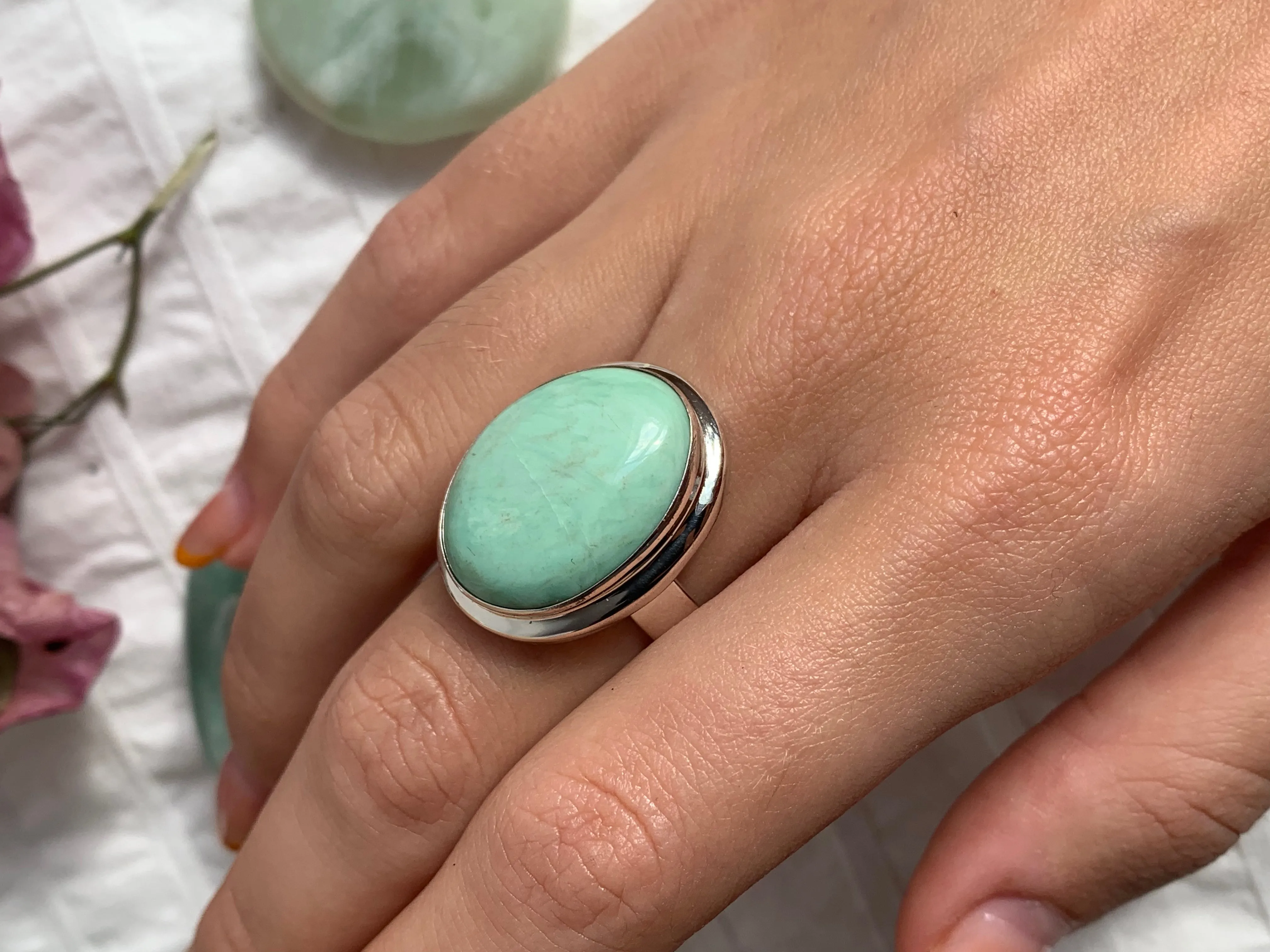 Variscite Ansley Ring - Reg. Oval