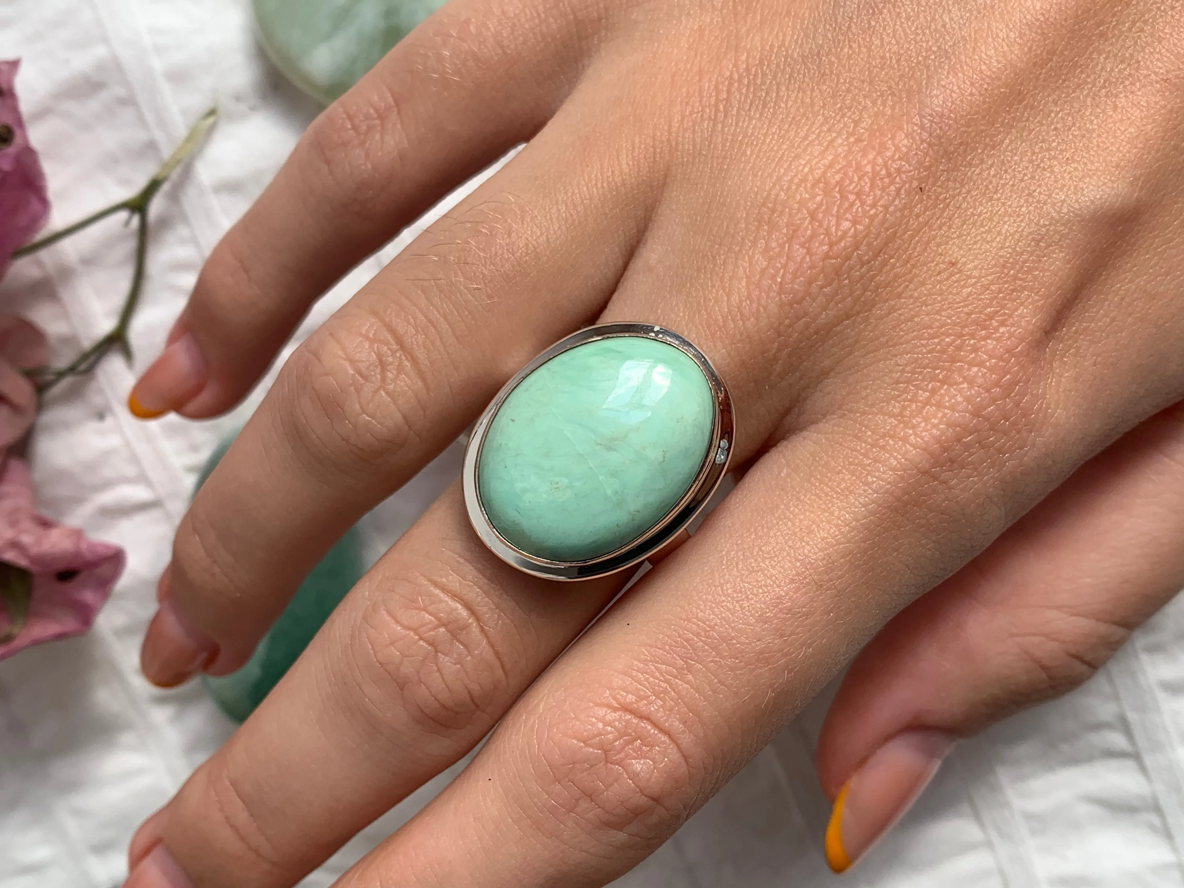 Variscite Ansley Ring - Reg. Oval