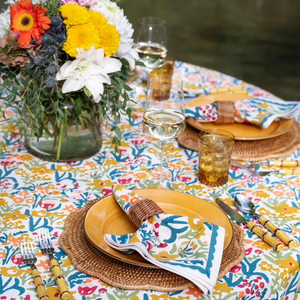Wicker Napkins Rings (Set of 4)