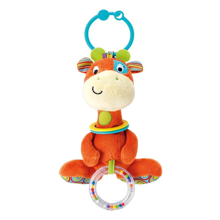 WINFUN 50117 SOFT GIRAFFE BABY RATTLE
