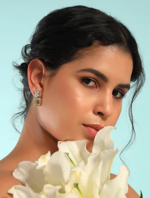 Yellow Saphire Earrings